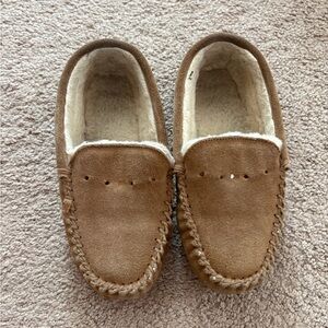 BearPaw Tan Kids Slippers